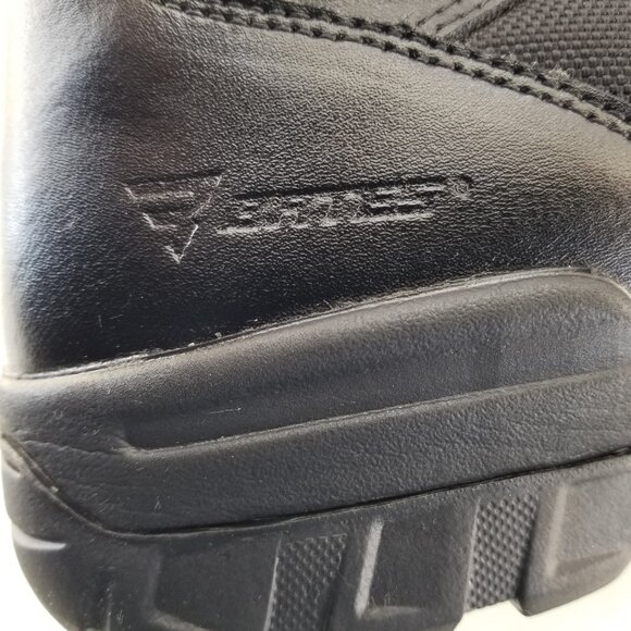 Bates E02261 Black Leather Hiking Tactical Sport Side Zip Boot Size 11.5 - Picture 7 of 11